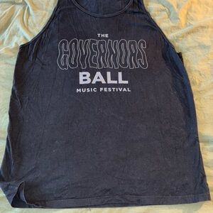 Bella Canvas Navy Governors Ball Tank Top